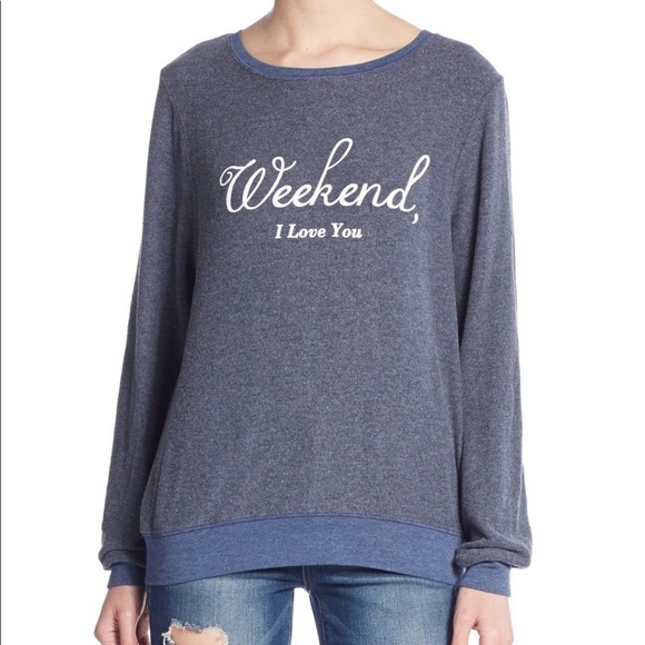 Wildfox ‘Weekend, I Love You’ sweater! - Picture 3 of 14